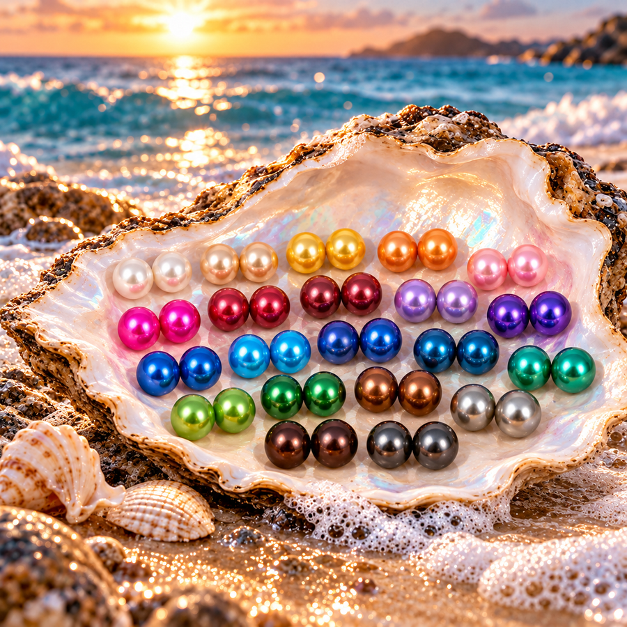 Twin Round Pearl Fizzer